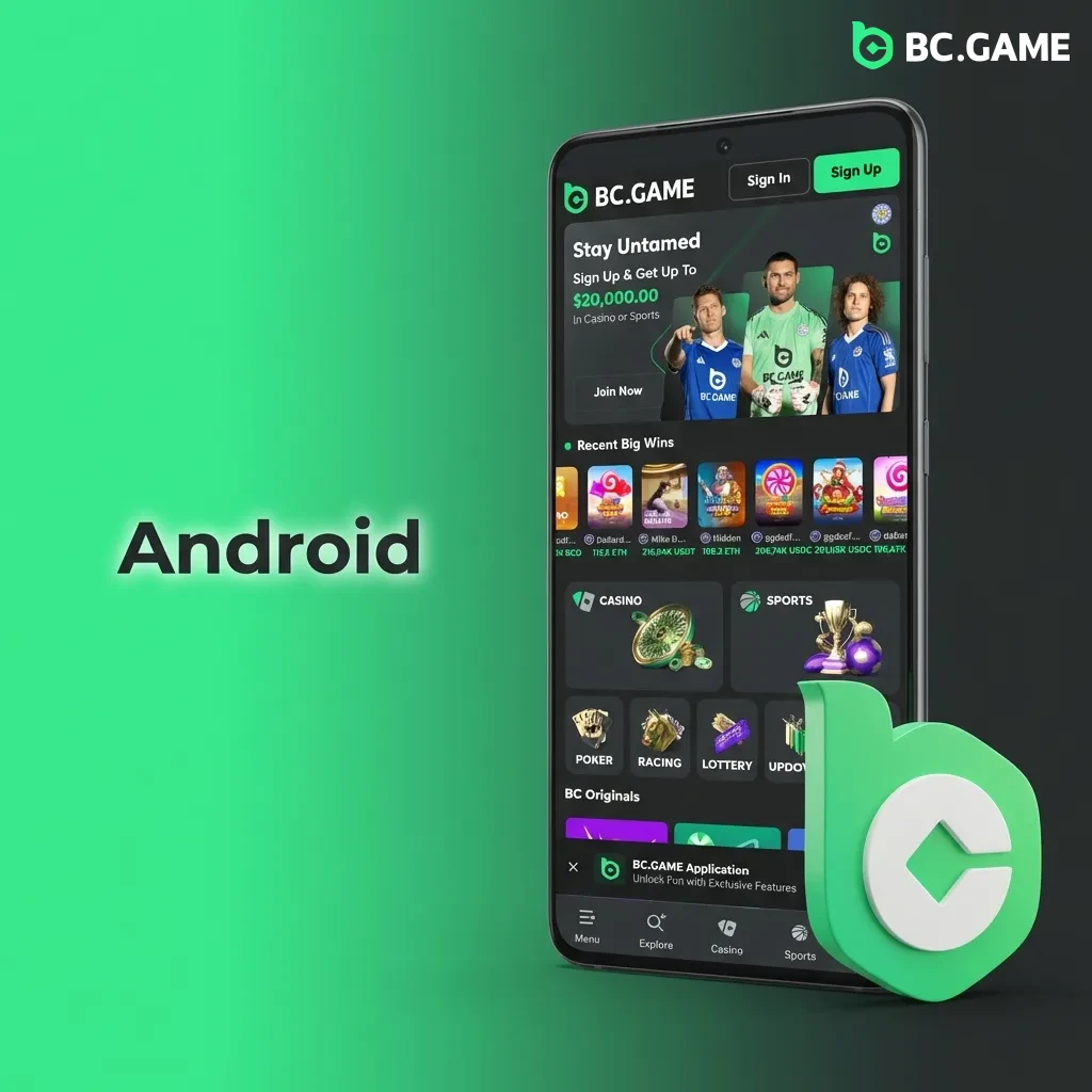 Android app installation guide showing download steps for smartphones and tablets running version 5.0 or higher