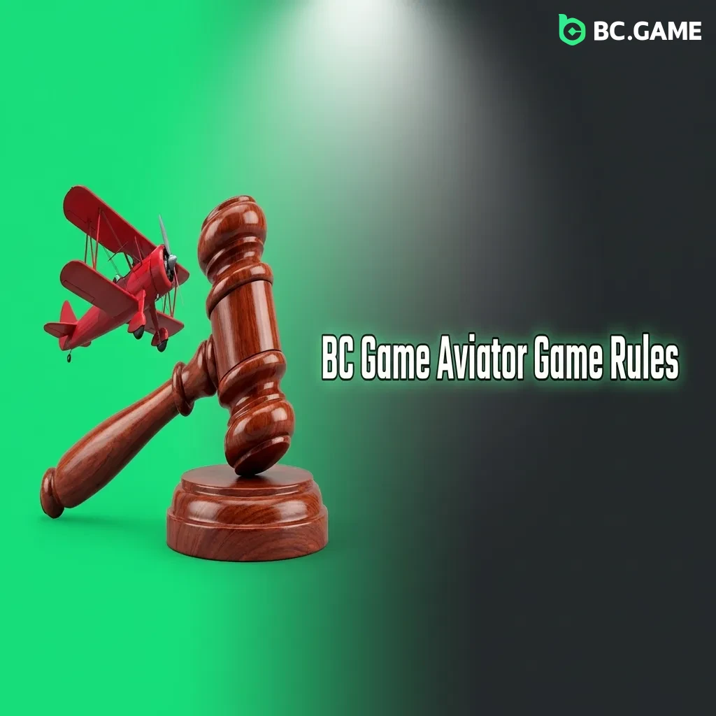 Aviator game interface showing plane taking off with increasing multiplier and betting options on BC Game platform