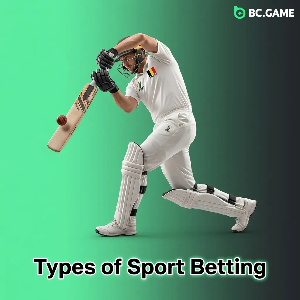 BC Game sports betting interface showing football, basketball, tennis, ice hockey, and MMA betting options