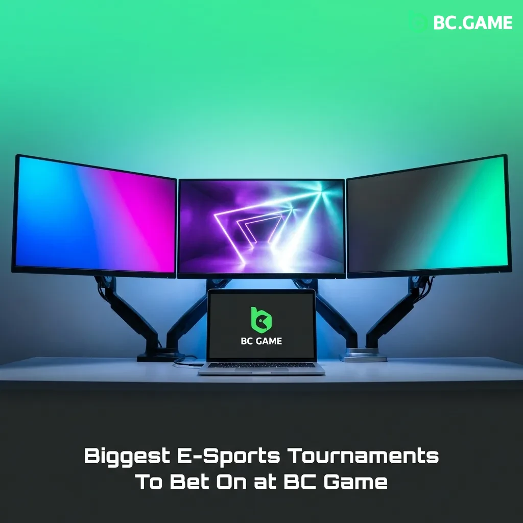 Major e-sports tournaments including Dota 2, CS2, League of Legends, and Valorant events available for betting at BC Game