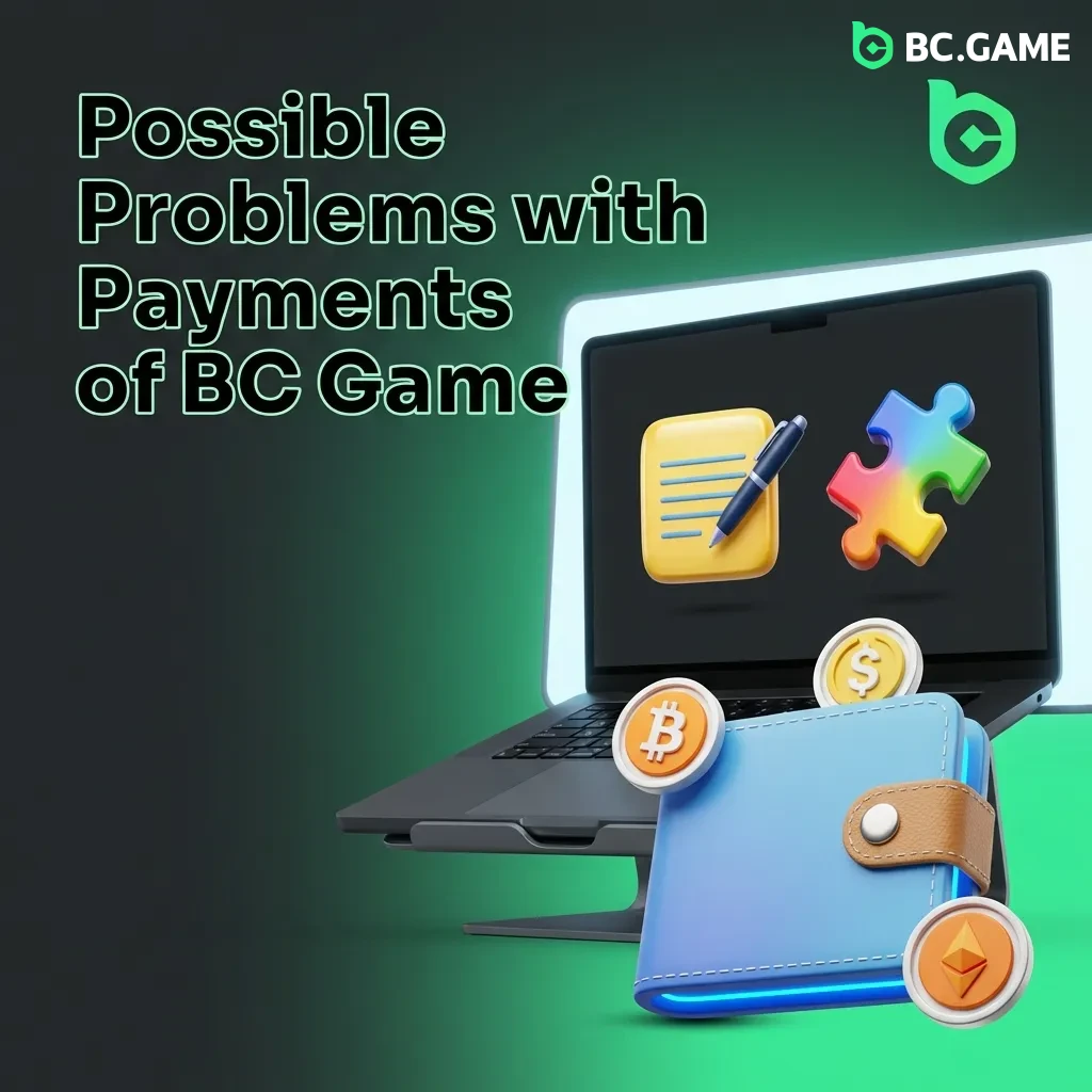 People reviewing payment issues and solutions on BC Game casino platform with troubleshooting steps displayed