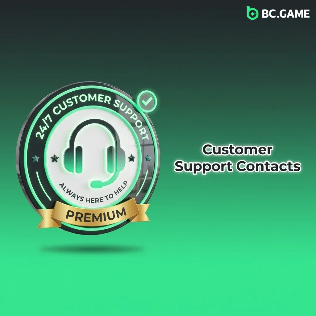 Customer support contact options including live chat, email, Telegram, and social media channels for deposit help